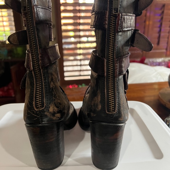 Freebird Distressed Sandals. Purchased at the Freebird store in Salt Lake City - Picture 3 of 11